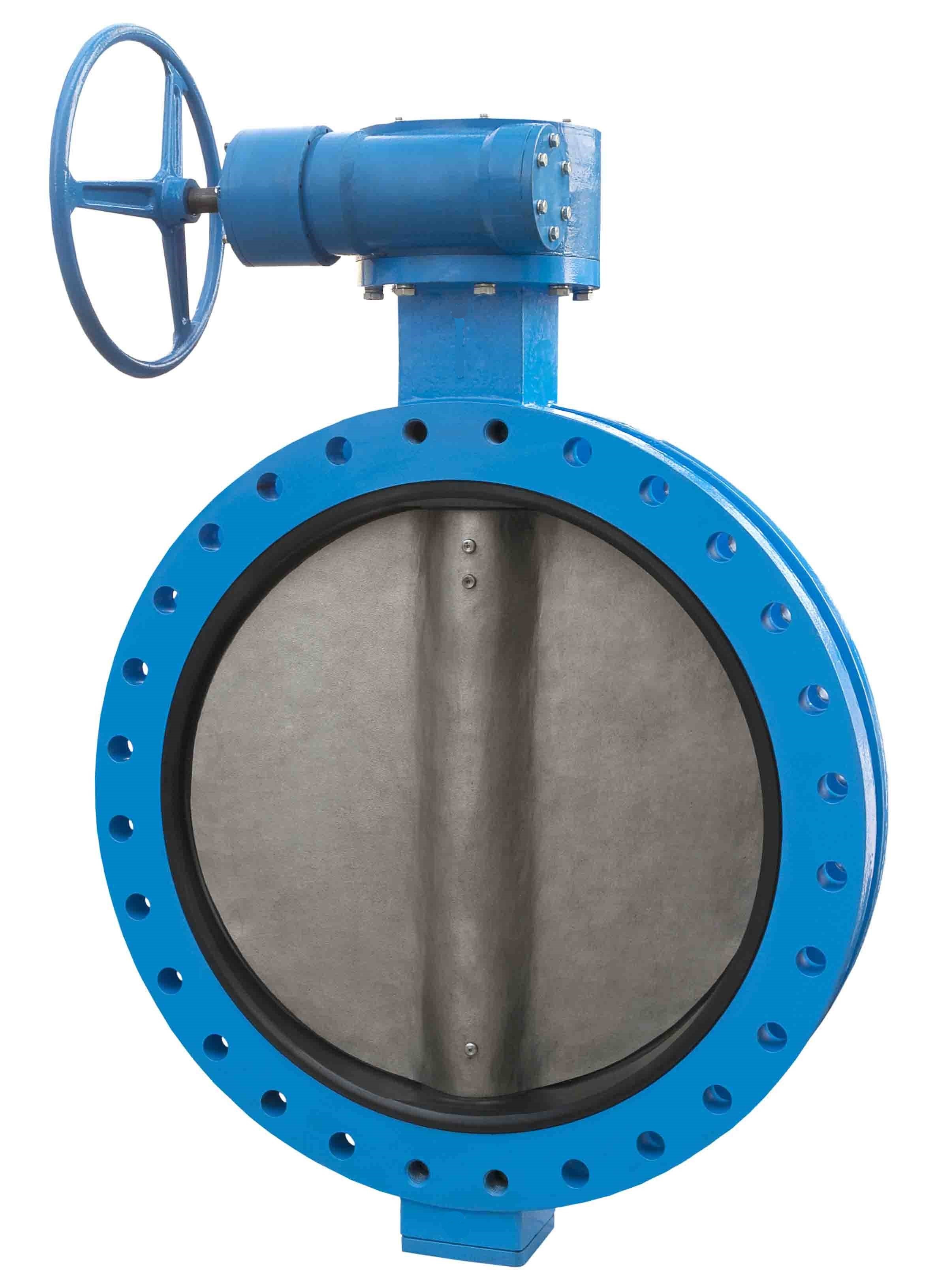 Double Flange Type Butterfly Valve